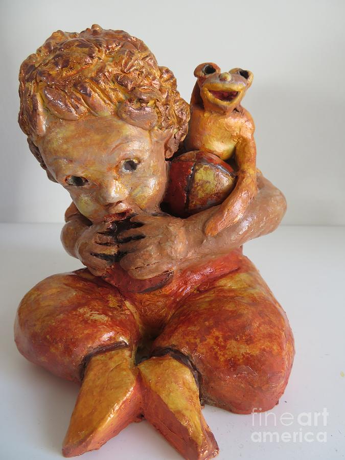 Some cuteness to sweeten scary time of corona Sculpture by Nili Tochner