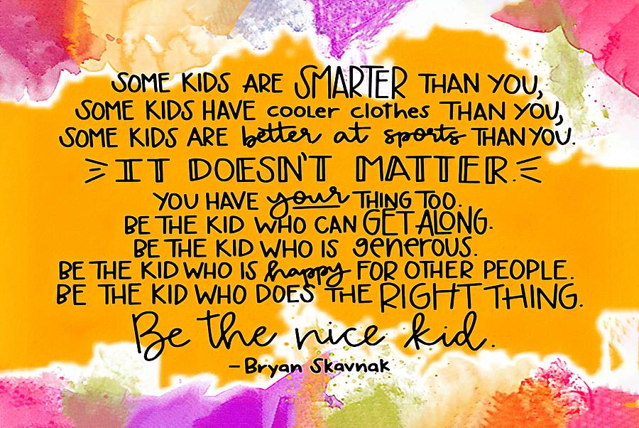 Some Kids Are Smarter Than You Canvas, Quote Canvas, Inspirational ...