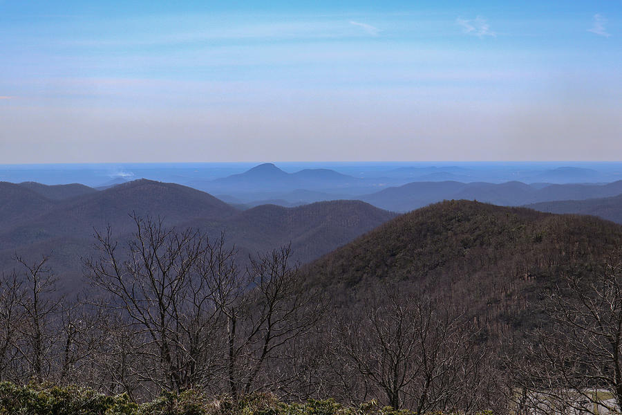 Some North Georgia Dark Mountains Photograph by Ed Williams