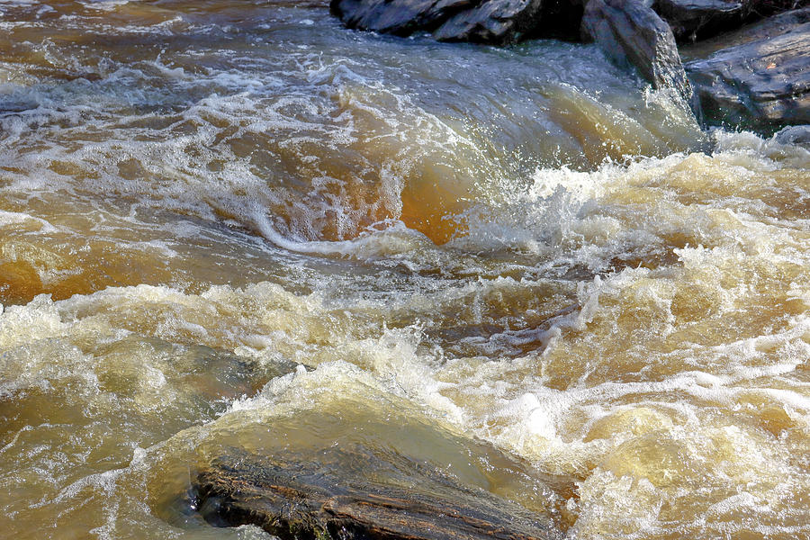 Some Sweetwater Creek Rapids Photograph by Ed Williams
