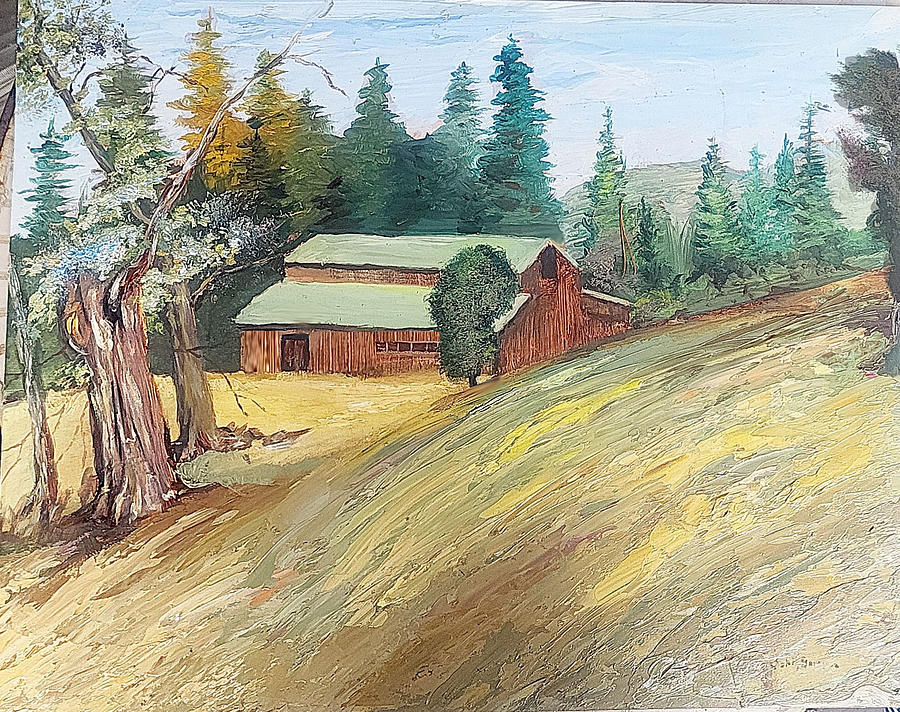 Somerset Ranch Painting by John Barrows Somerset Ranch Painting by John Barrows