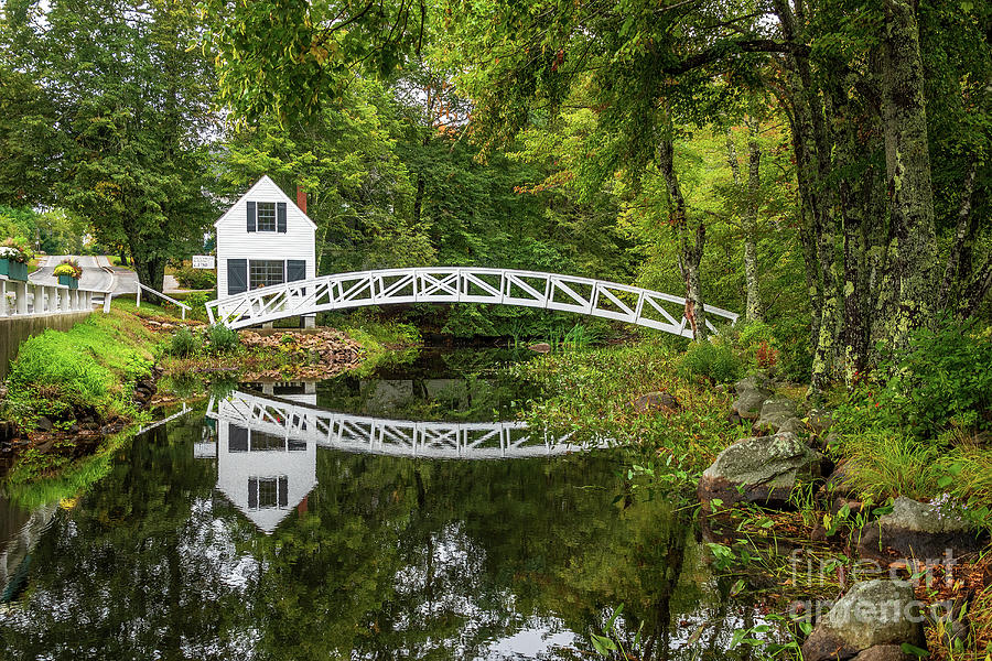 Somesville Bridge, Mount Dessert, Maine Photograph by Sturgeon Photography
