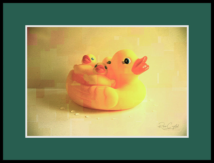 Sometimes Ya Just Need A Rubber Ducky Photograph by Rene Crystal