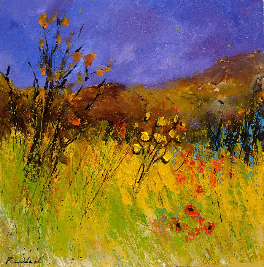 somewhere in Provence Painting by Pol Ledent