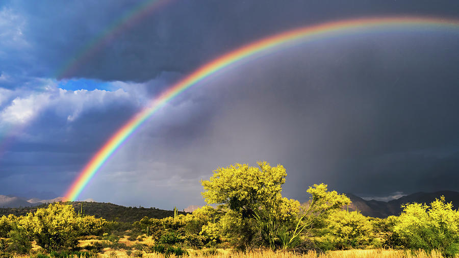 Somewhere Under The Rainbow Photograph by Saija Lehtonen