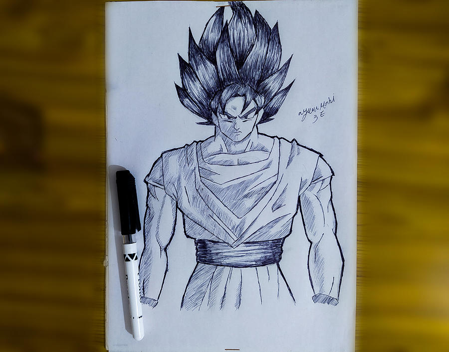 Janemba vs vegeta and goku pencil drawing by Dragonfury6000 on DeviantArt