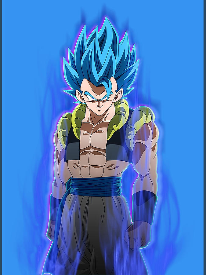 Son Goku Super Saiyan God Blue Digital Art by Manuel Jacquemin - Fine ...