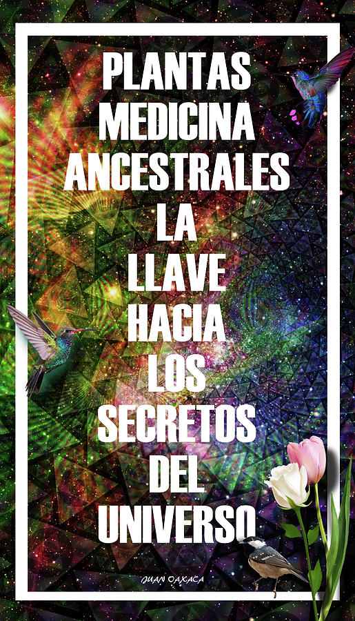 Son La Llave Hacia Los Secretos Del Universo Digital Art by J U A N - O A X A C A