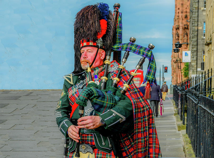 Son of Edinburgh Photograph by Marcy Wielfaert