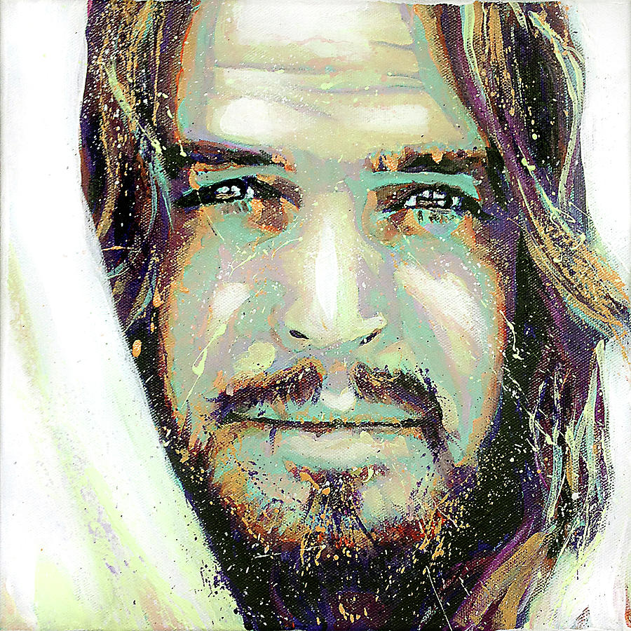 Jesus Christ Painting - Son of God by Steve Gamba