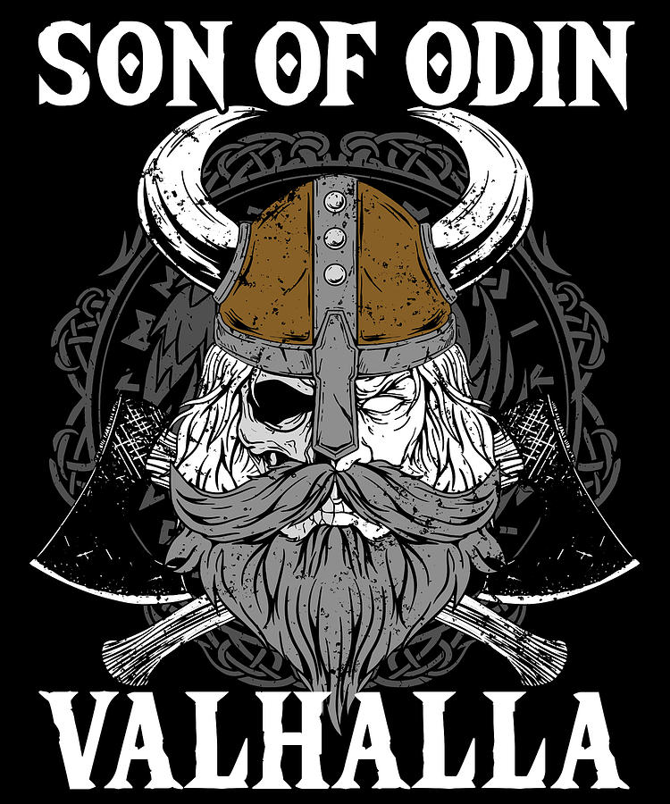 Son Of Odin Valhalla I Viking Mythology Digital Art by Bi Nutz - Pixels