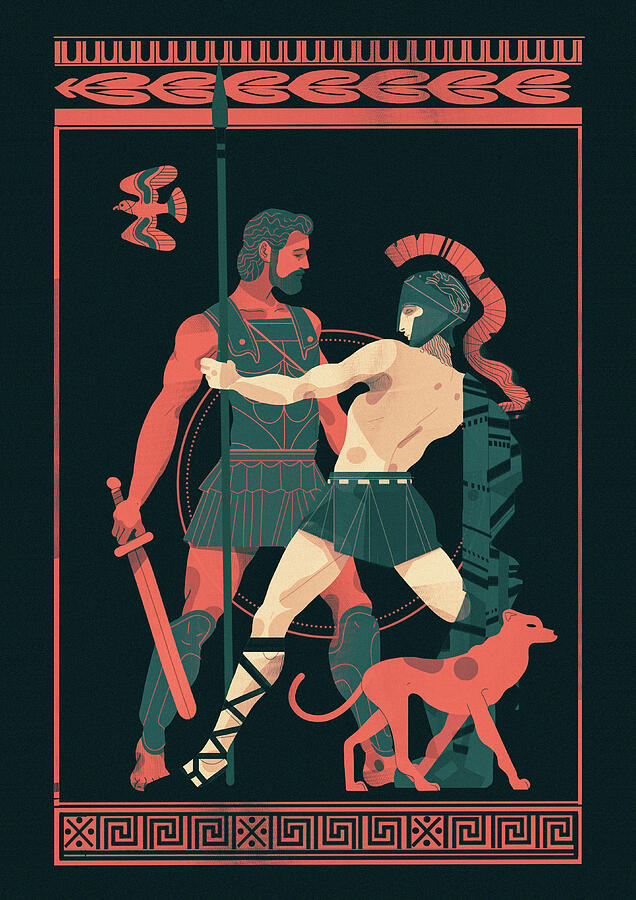 Song of Achilles Digital Art by Darya Shnykina Song of Achilles Digital Art by Darya Shnykina