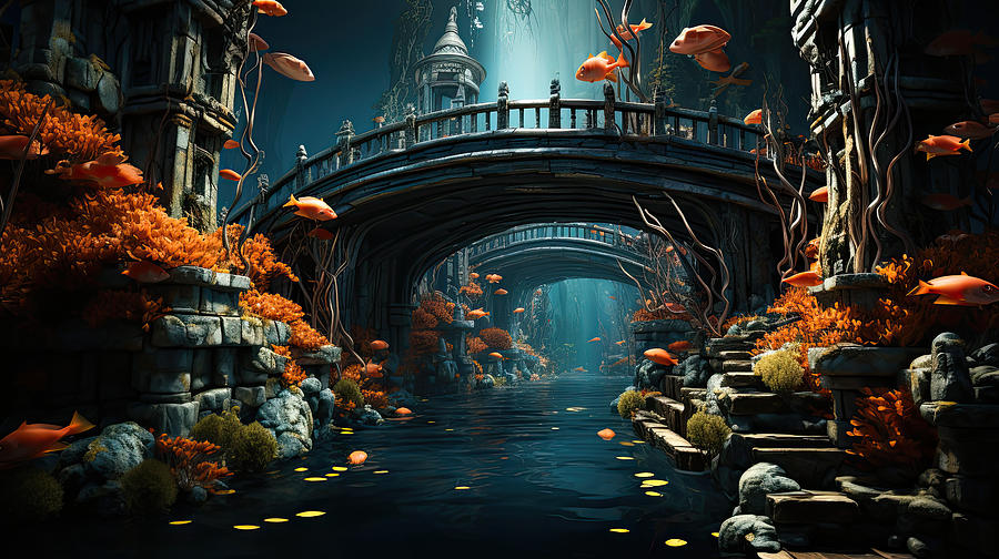 Song of Atlantis Digital Art by Evie Carrier