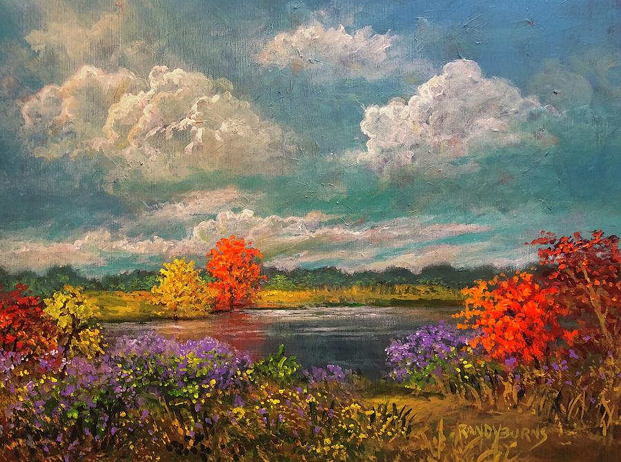 Song Of Autumn Painting by Rand Burns