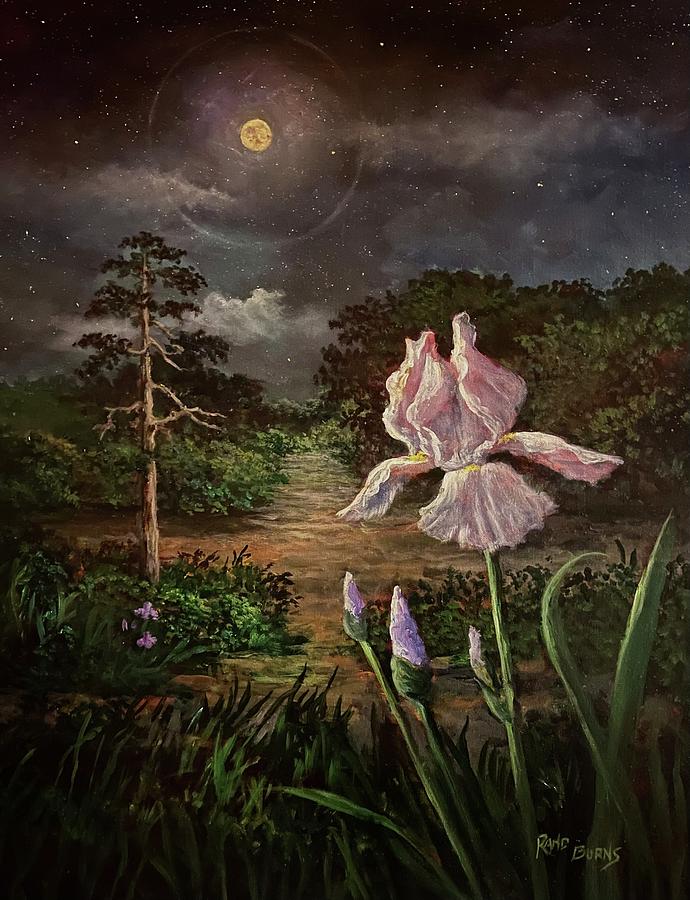 Song of the Iris   Painting by Rand Burns