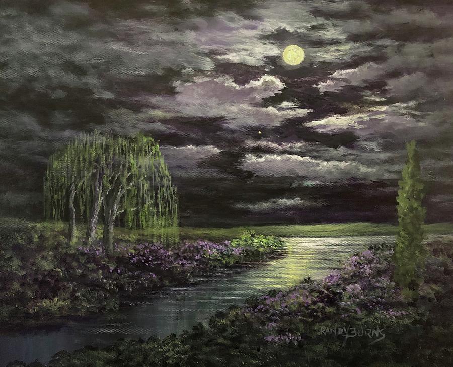 Song Of The Willow Painting by Rand Burns