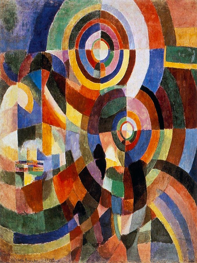 Sonia Delaunay Painting by Artful Home Gallery - Fine Art America