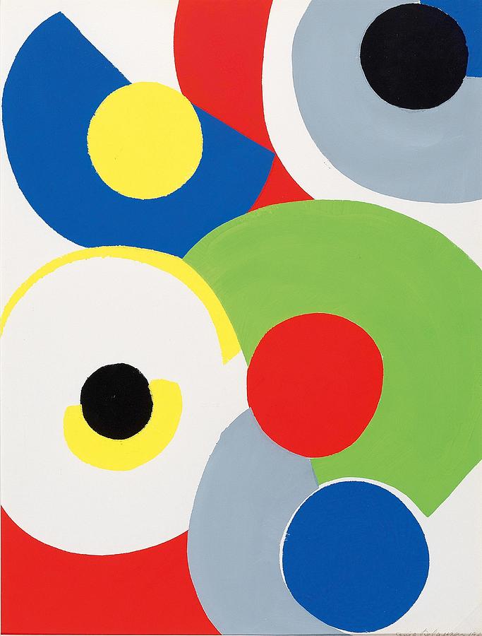 Sonia Delaunay Poetry of Words, Poetry of Colors Mixed Media by Dan ...