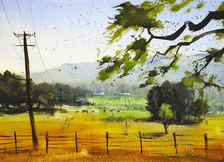 Tree Painting - Sonoma County by Max Good