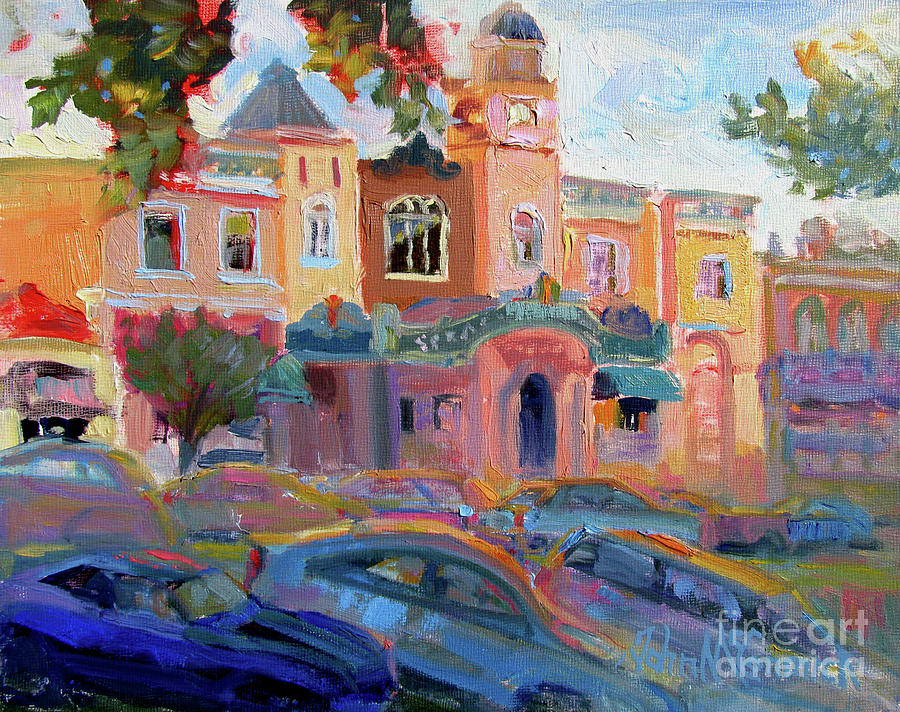Sonoma Square Painting by John McCormick