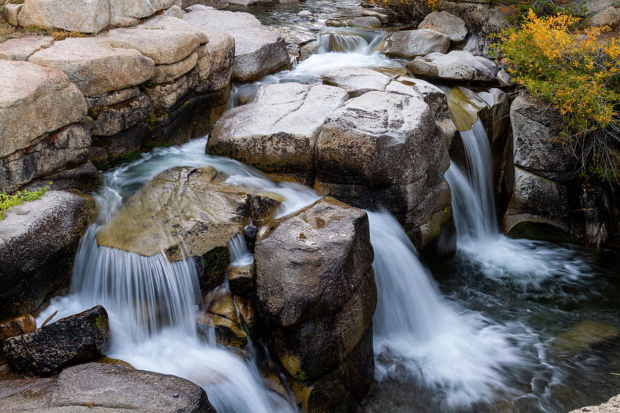 Sonora Pass Waterfall Photograph by Mark Miller