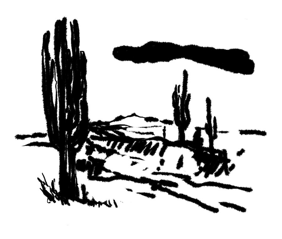 Sonoran Desert Digital Art by Michael Shipman