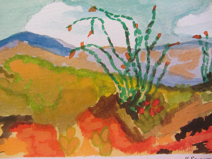 Sonoran Painting by Dody Rogers