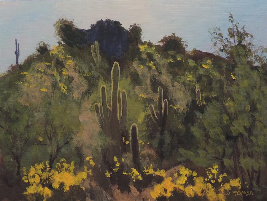 Sonoran Morning Painting by Bill Tomsa