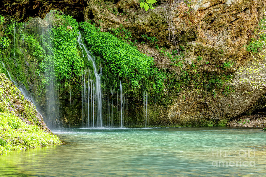 Soothing Waters At Dripping Springs Photograph by Jennifer White