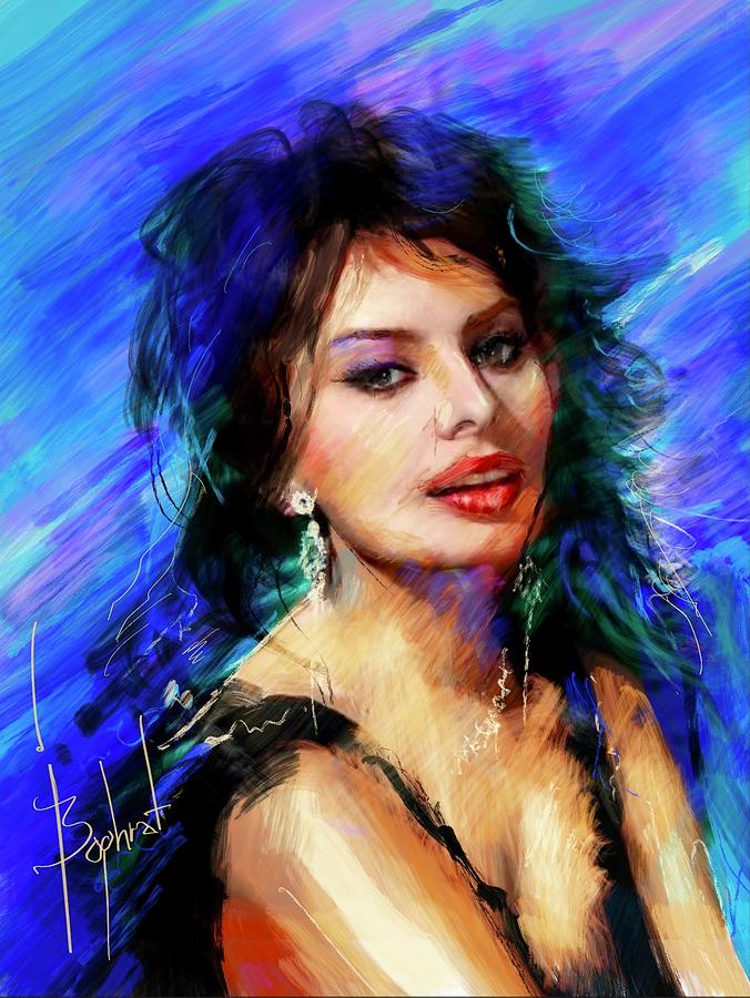 Sophia Forever Digital Art By Boghrat Sadeghan Fine Art America 3596