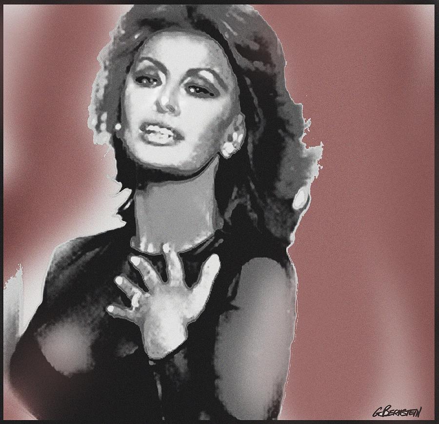 Sophia Loren 1 .ROSE . Geneva, Switzerland 1995 Photograph by Gary Bernstein