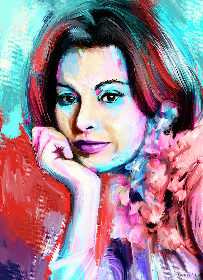 Sophia Loren Painting Painting
