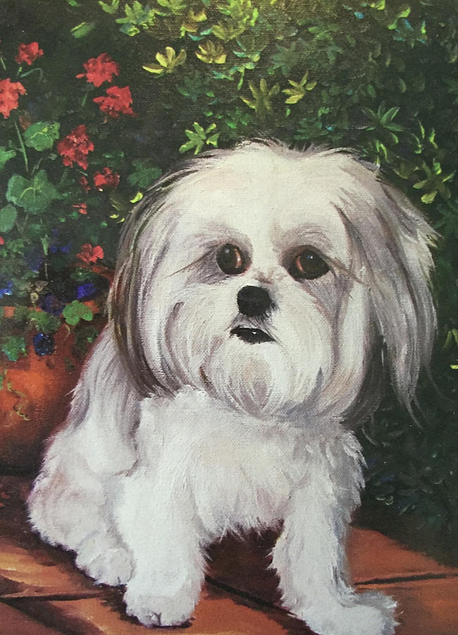 Sophie Painting by Judy Rixom