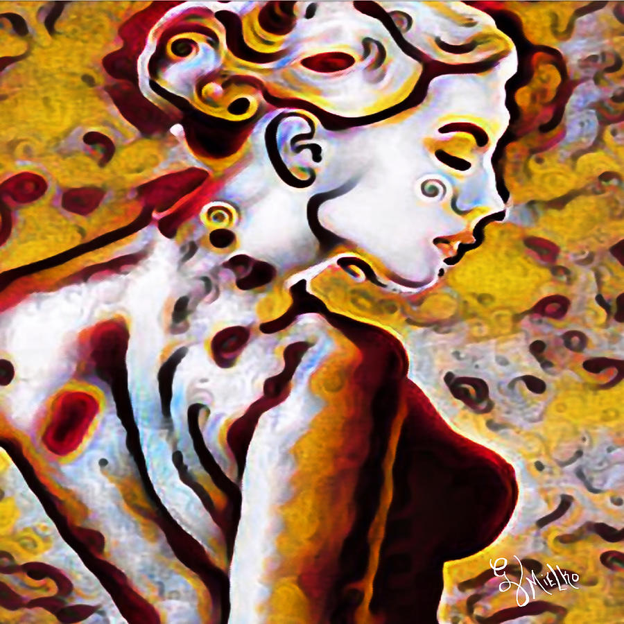 Sophisticated Lady Painting by Gina Mielko