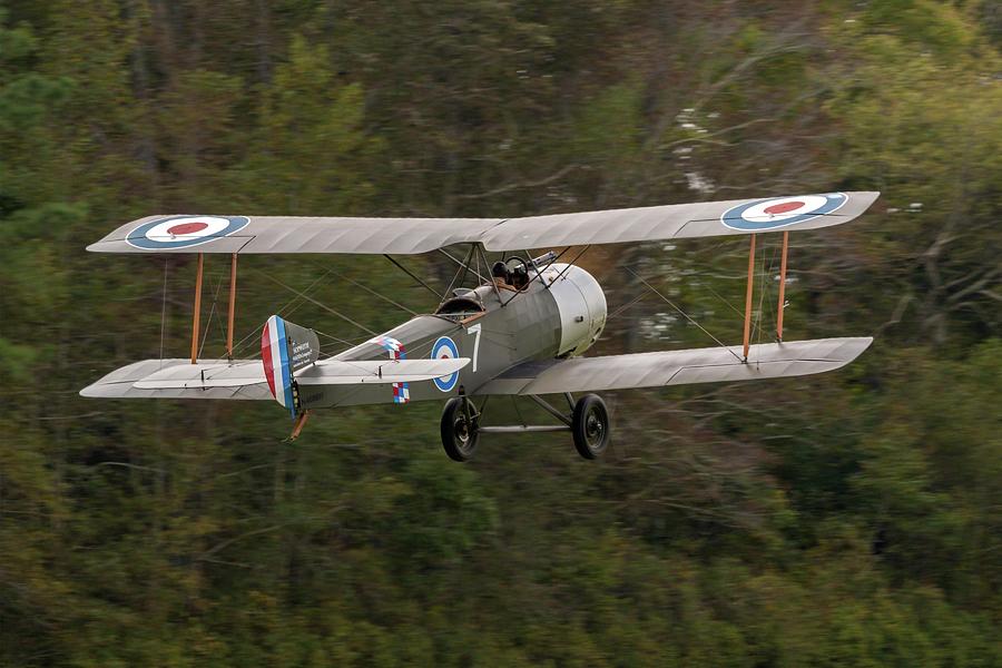 Sopwith 1 1/2 Stutter Takes to the Sky Photograph by Liza Eckardt