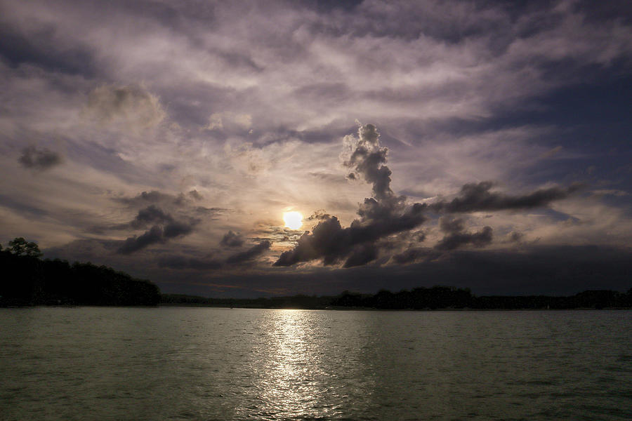 Sorcery Lake Sunset Photograph by Ed Williams