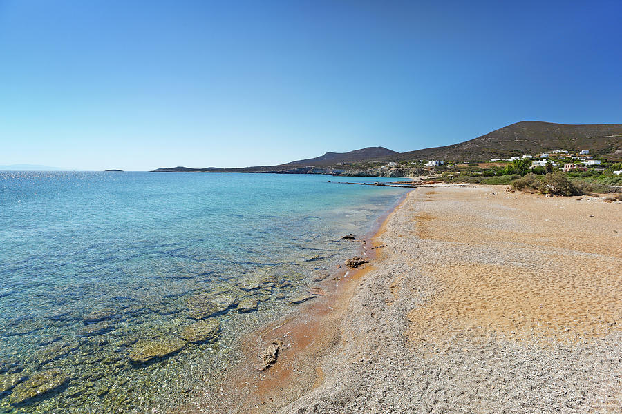 Soros beach of Antiparos, Greece Photograph by Constantinos Iliopoulos