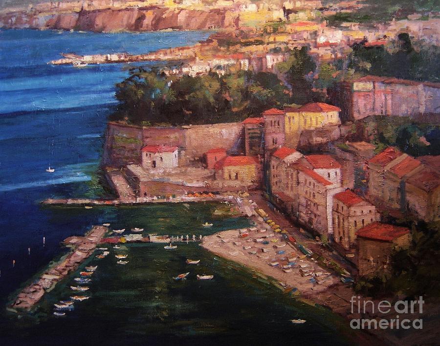 Sorrento Painting by R W Goetting