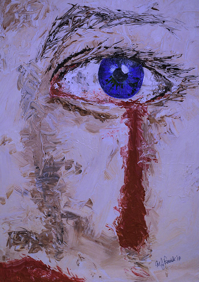 Sorrow Painting by Michael Fencik