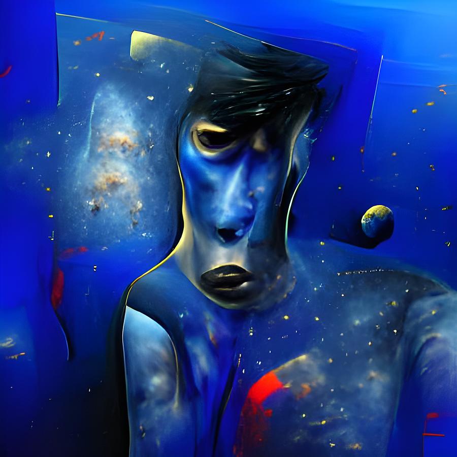 Soul in Space Digital Art by Robert David Duncan - Pixels