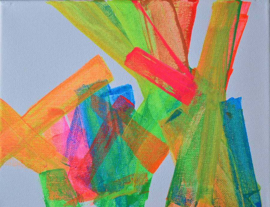 Abstract Expressionism Painting - Soul on Fire series II by Dinal Patel Abstract Expressionism Painting - Soul on Fire series II by Dinal Patel