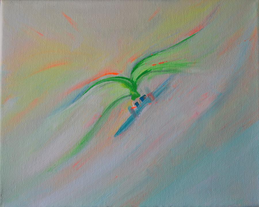 Soul on Fire series VI Painting by Dinal Patel Soul on Fire series VI Painting by Dinal Patel