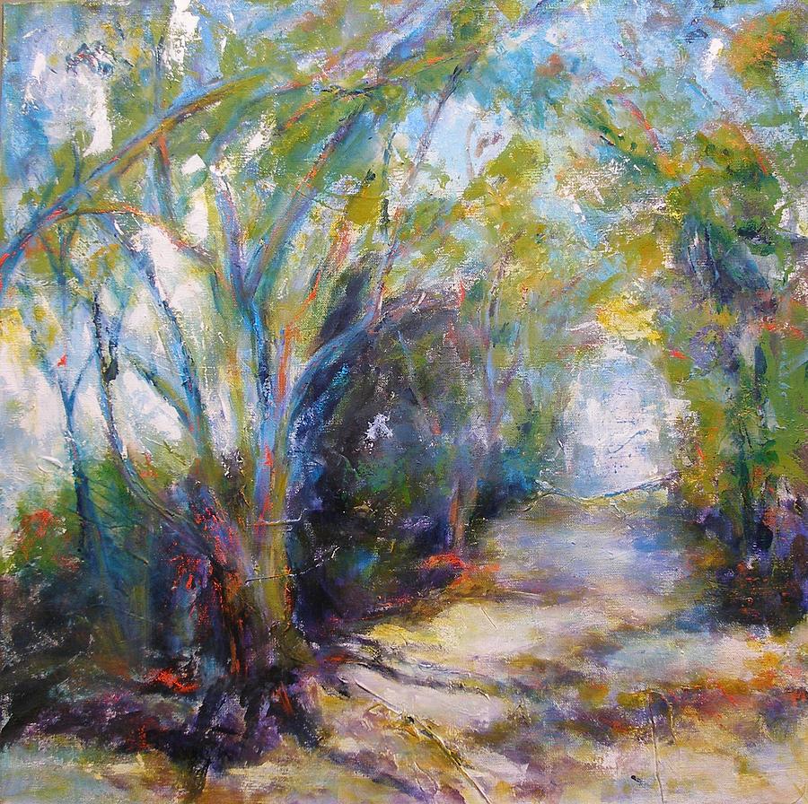 Path Well Traveled Painting by Valerie Greene
