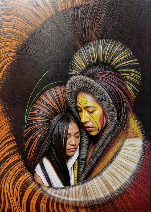 Soulful Chronicles Digital Art by Samuel HUYNH Soulful Chronicles Digital Art by Samuel HUYNH