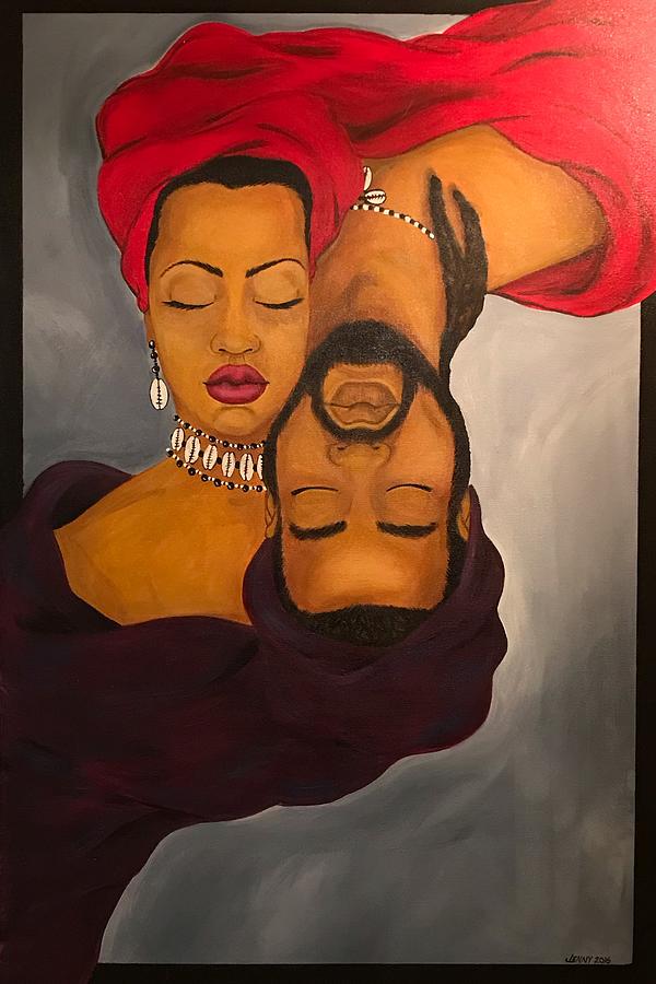 Soulmates  Painting by Jenny Pickens