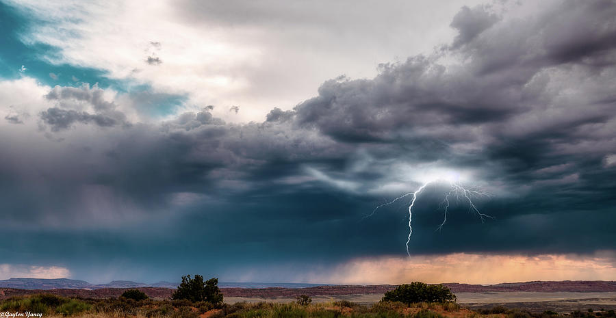 Sound of a Distance Storm Photograph by G Lamar Yancy