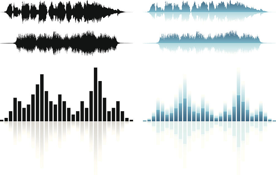 Sound Waves Drawing by Lasagnaforone