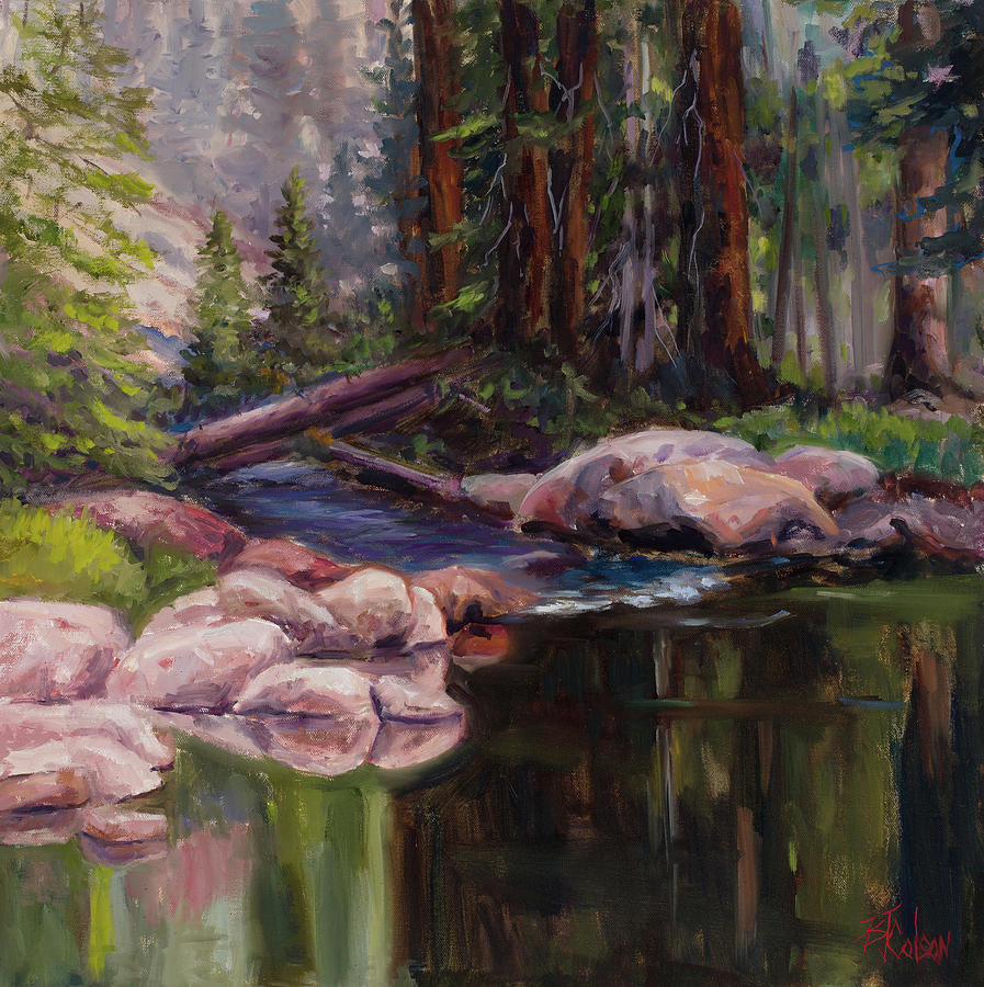 Sounds of the Forest Painting by Billie Colson