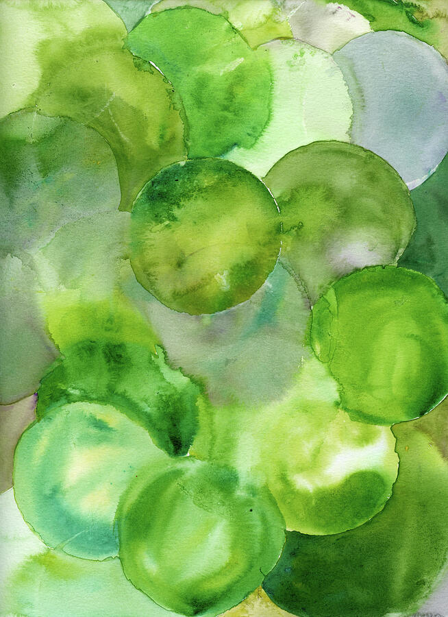Sour Apples Painting by Elizabeth Reich