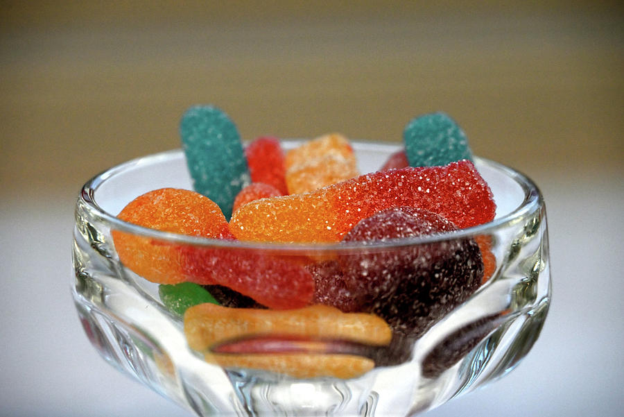 Sour Gummy Candies Photograph by Katherine Nutt - Fine Art America